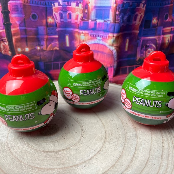 Peanuts Toys Peanuts Collectible Mini Figures Bonus Stickers New Poshmark